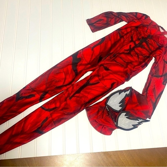Spider-Man Costume Unisex Jumpsuit Halloween Size S 5/6 years - Picture 1 of 9